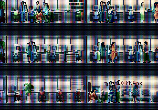 office tower pixels